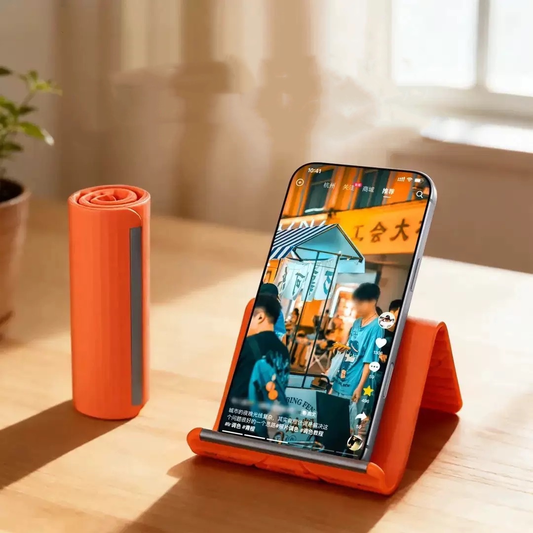 Laptop Stand - Luie draagbare telefoonstandaard Siliconen desktop-tabletlaptophouder Creatieve