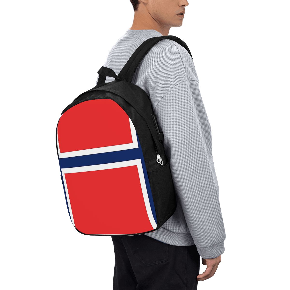Noorse vlag rugzak reisnoteboo - Laptop Bag recensie en prijs