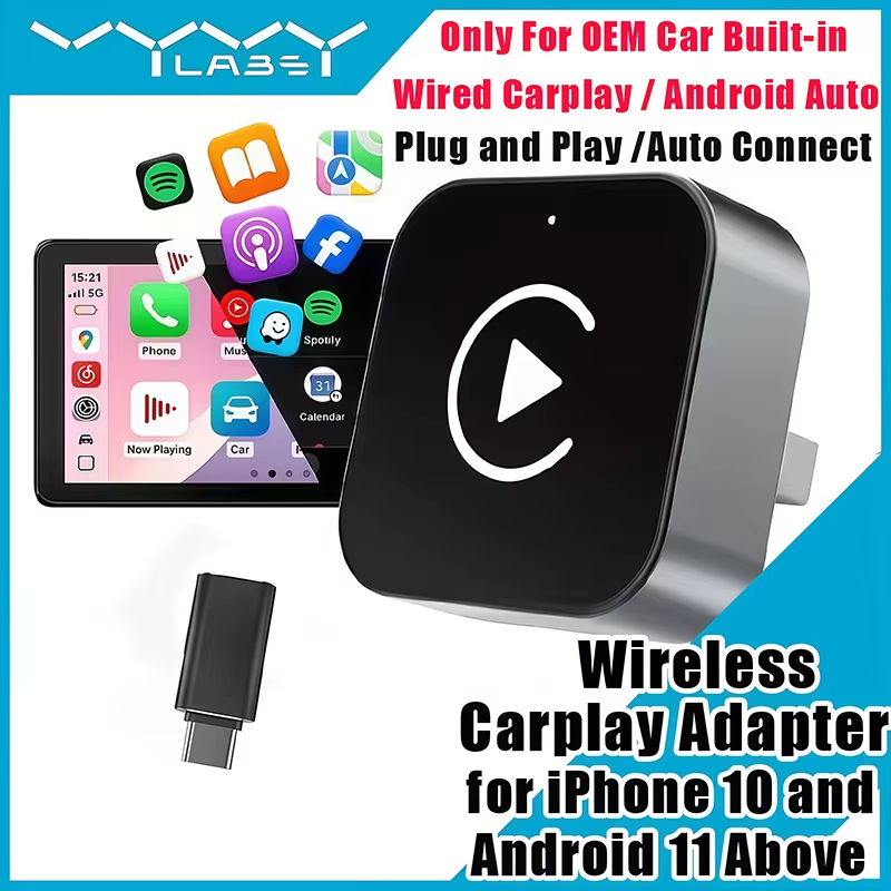 2-in-1 draadloze CarPlay-adapt - Usb C Hub recensie en prijs