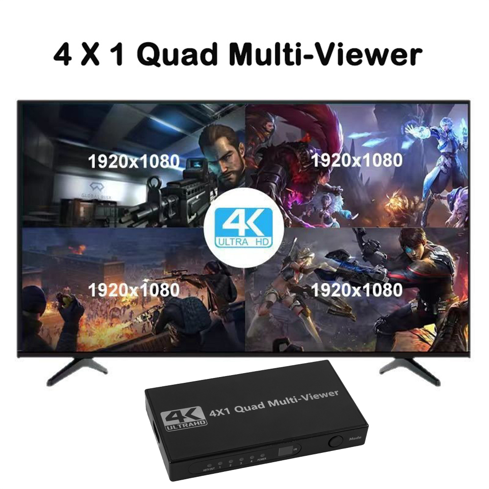 4K HDMI Quad Screen Multiviewe - Hdmi Cable recensie en prijs